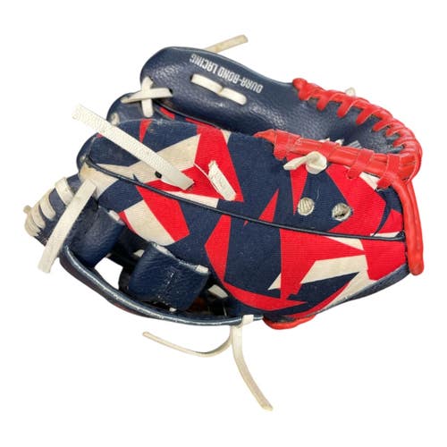 Used Franklin 22864-8 BB/SB Glove RH Throw White/Royal/Red 8" 11735-S000369856