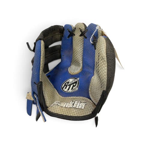 Used Franklin RTP2000 BB/SB Glove RH Throw Silver/White/Royal 8" 11735-S000369125