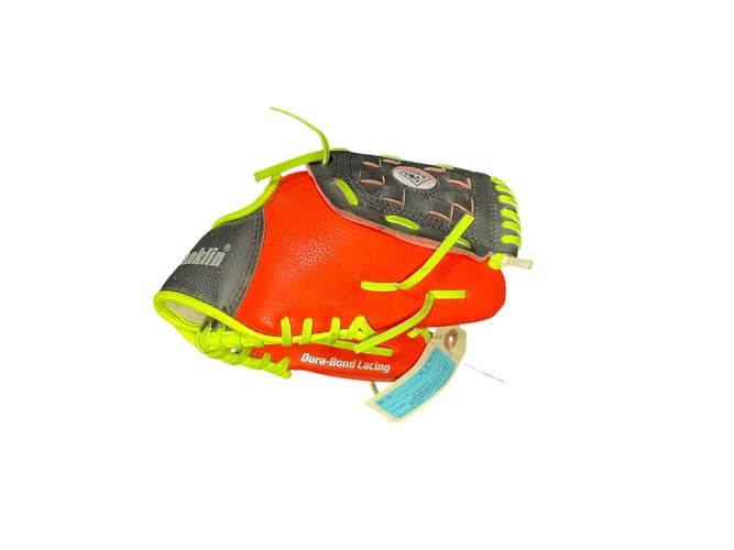 Used Franklin 22850-9 BB/SB Glove RH Throw Black And Neon Green 9" 11735-S000366695