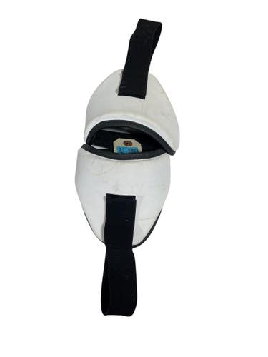 Used ARM PADS Lacrosse Arm Pads/Guards White MD 11735-S000364686