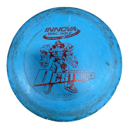 Used Innova DESTROYER Disc Golf Driver Carolina Blue 11735-S000370490