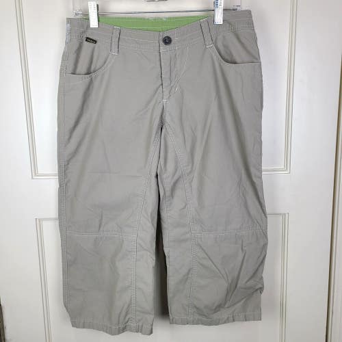 Kuhl Dry Stretch Women's Cargo Outdoors Hiking Pocket Capri Size: 8