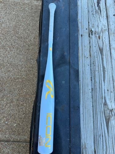 2026 Rawlings Icon Composite BBCOR Certified Bat (-3) 28 oz 31" (Used)