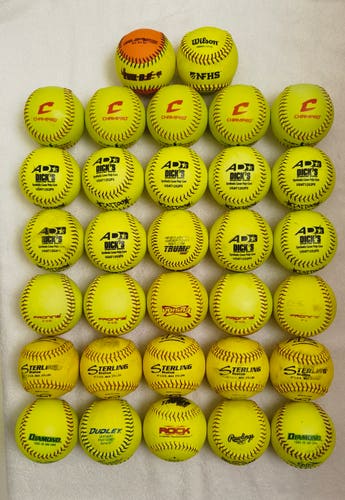 Softball 36 pack 12" (New+99%new)