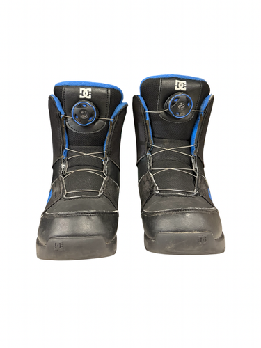 Used Burton MINI GROM Boys Snowboard Boots Black Youth 13.0 10299-S000304903