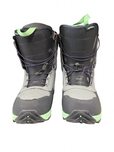 Used Burton IMPERIAL Mens Snowboard Boots Grey Senior 9.5 10299-S000305307