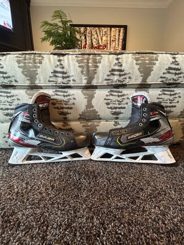 Bauer Vapor 2X Pro Hockey Goalie Skates Regular Width 10 (Used)