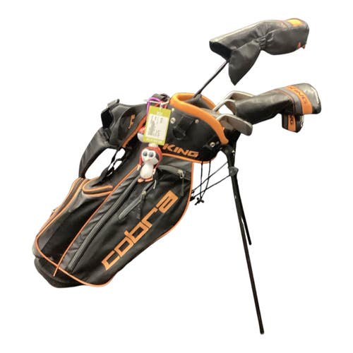 Used Cobra KING JR Jr Package Set RH Black 8 Piece 11846-S000111964