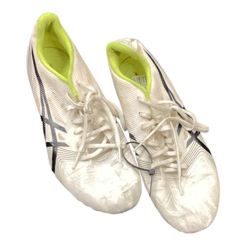 Used Asics Track & Field Cleats Adult White Senior 9.5 11846-S000111931