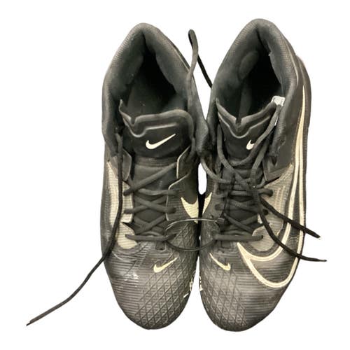 Used Nike Adult FB Cleats Black Senior 10 11846-S000111927