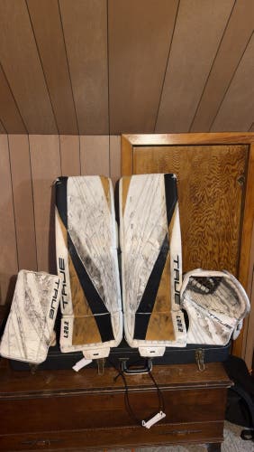 34" True L20.2 Goalie Leg Pads (Used)