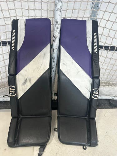 Junior 30"+1 Warrior Ritual G7 Goalie Leg Pads Black