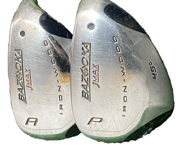 Tour Edge Bazooka JMax Set 45* Pitching 50* Gap Wedges RH Regular Graphite 35.5"