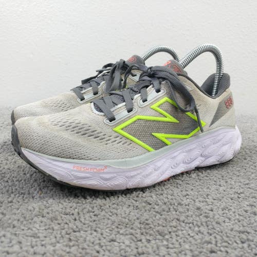 New Balance Fresh Foam 880 Womens Size 6.5 Running Shoes Gray W880F14