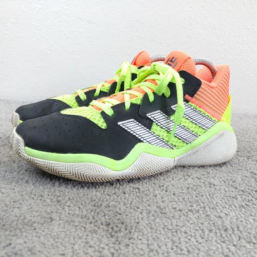 Adidas Harden Stepback J Boys Size 5 Basketball Shoes Black Sneakers EH2769