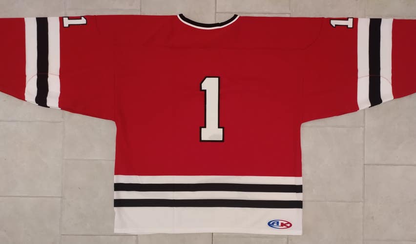 AK H550BK-304 Chicago Style Goalie Jersey 4XL - New