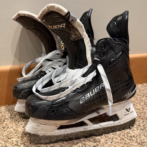 2024 Bauer Supreme Shadow Hockey Skates – Senior Size 8 Fit 2 – AHL Pro Stock