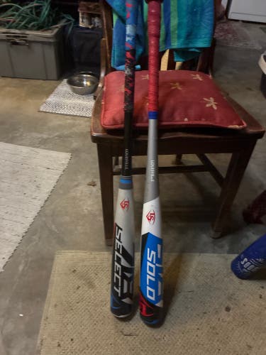2018 Louisville Slugger Select 718 Hybrid BBCOR Certified Bat (-3) 30 oz 33" (Used)