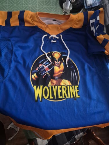 Blue XL Kids Unisex Jersey (New)
