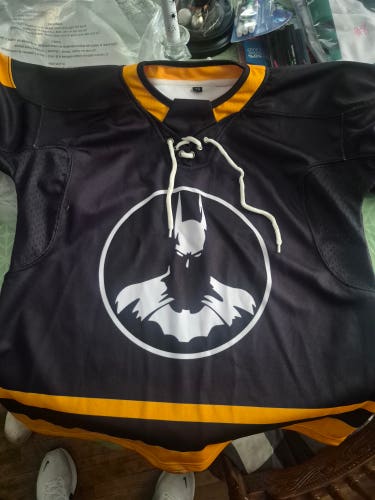 Black Medium Kids Unisex Jersey