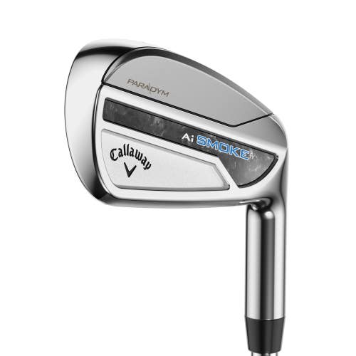 NEW Callaway Ai Smoke Irons 5-PW AW RH KBS Max 90 Steel Stiff