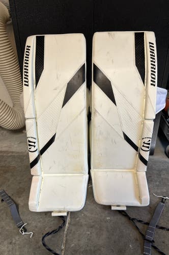 34" Warrior Ritual G7 Pro Goalie Leg Pads Pro Stock (Used)