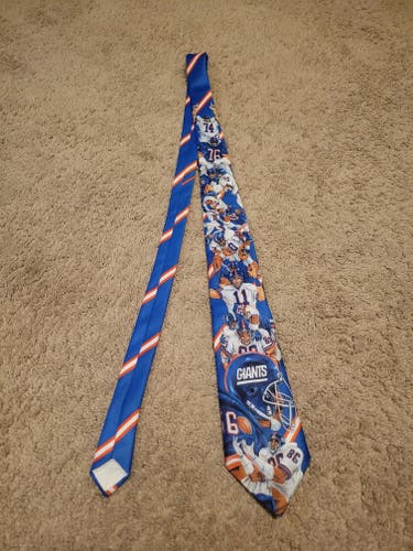 Vintage Ralph Marlin New York Giants NFL Necktie