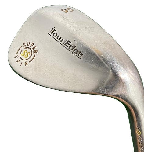 Tour Edge Super Spin Hot Launch Sand Wedge 56 RH KBS Tour 90 Steel 35 Stock Grip