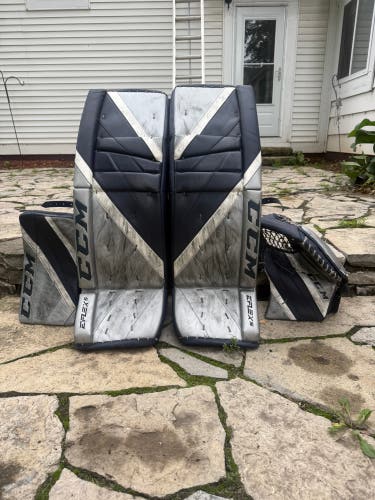 35" +2 CCM EFlex 5 Pro Regular Goalie Full Set (Used)