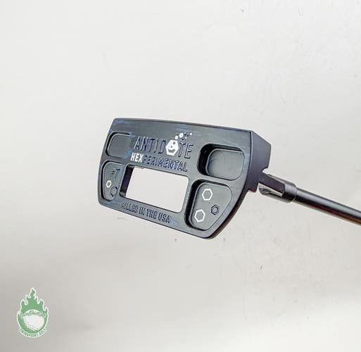 Used RH Bettinardi Antidote Experimental #7 34" Putter Black Steel Golf Club