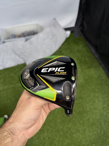 Callaway Epic Flash Driver 9* Head Only RH No HC