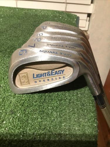 Square Two Ladies Light & Easy Oversize Irons Set (6-PW-SW) Graphite Shafts