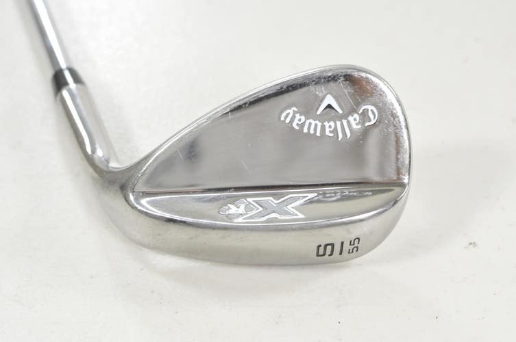 Callaway XR SW 55* Sand Wedge Stiff Flex Right Steel  # 221341