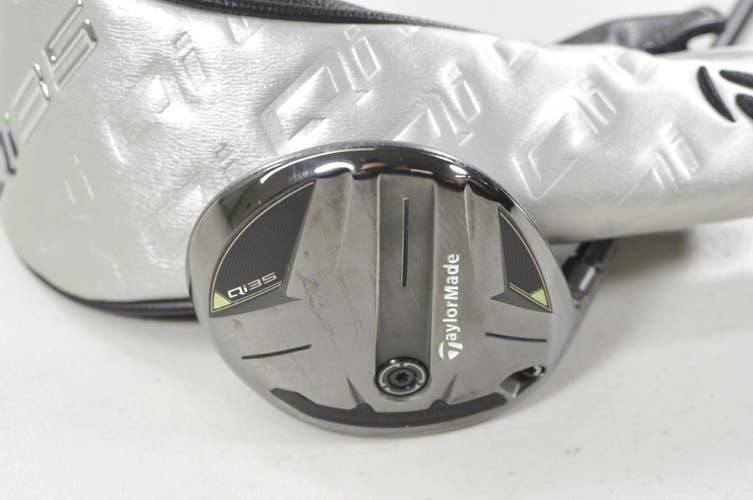LEFT HANDED TaylorMade Qi35 3-15* Fairway Wood Stiff HZRDUS 6.0 Graphite #221495