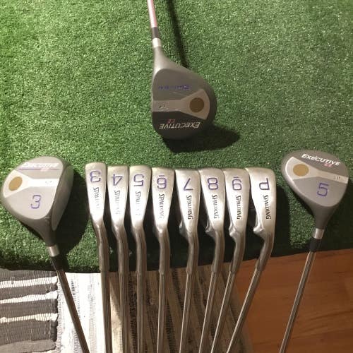Spalding Ladies Executive EZ Full Set (D, 3W, 5W, 3-PW) Steel Shafts (Read)