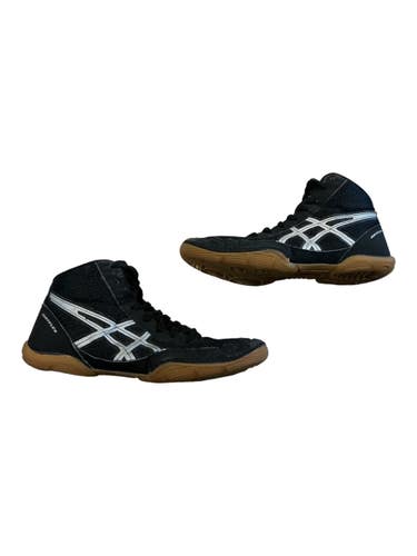 Used Asics Wrestling Shoes Black Junior 01.5 11873-C000241515