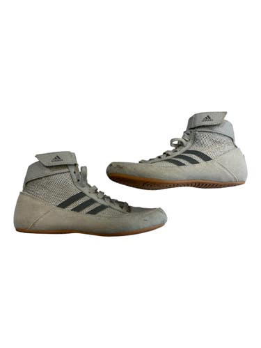 Used Adidas Wrestling Shoes Grey Junior 01.5 11873-S000235216