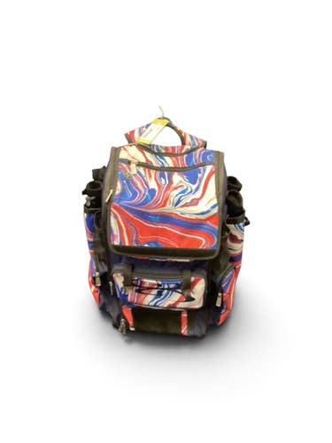 Used BoomBah BLUE WHEELED BB/SB Player Wheeled Bag Royal Blue 11846-S000111858