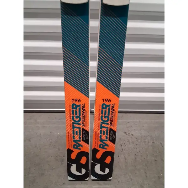 Volkl Racetiger GS Speedwall World Cup Skis 196cm FIS Approved
