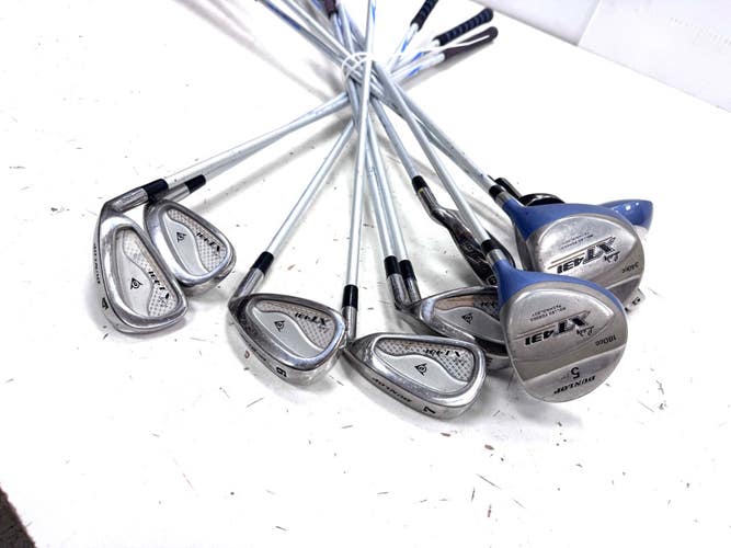 Used Dunlop XT431 SW-4 WDS 135 ACUITY PUTTER Womens Complete Set RH 12 Piece 11860-C000317287