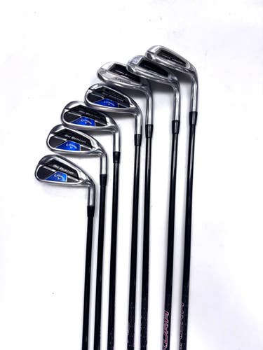 Used Callaway BIG BERTHA MACK DADDY VISTA PRO 40 R3 SR Mens Set RH 7 Piece mint 11860-S000317227