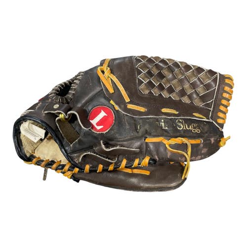 Used Louisville Slugger NB1400 BB/SB Glove RH Throw Brown 14" 11735-S000370522