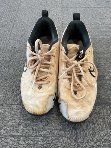 Used Nike TROUT BB/SB Cleats White Junior 05 11614-S000245952