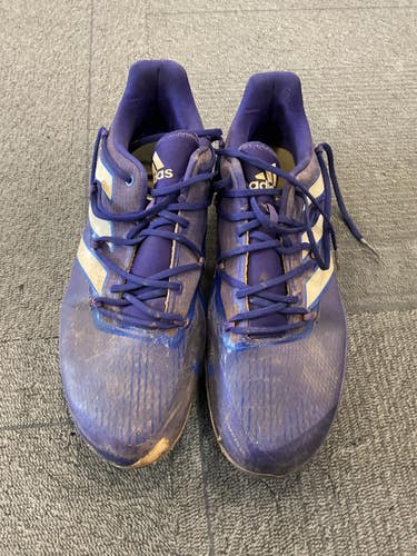 Used Adidas ADIZERO BB/SB Cleats Purple Senior 11 11614-S000245949