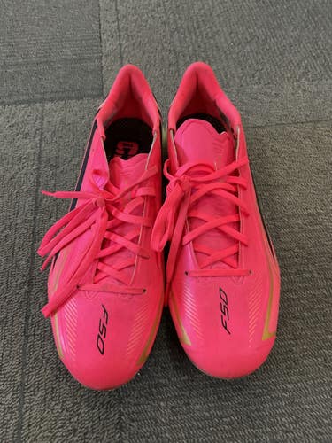 Used Adidas F50 Soccer Cleats Pink Senior 6.5 11614-S000245930