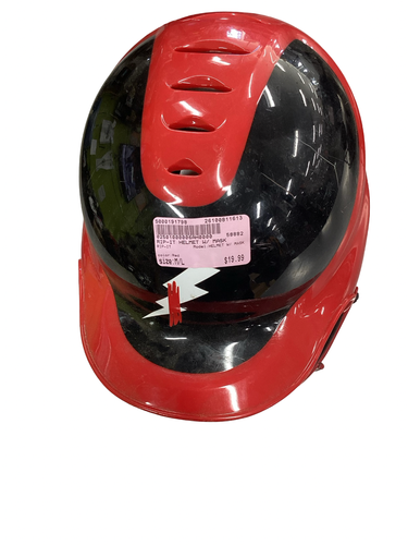 Used RIP-IT HELMET W/ MASK Batting Helmet w/Mask Red M/L 11613-S000191798