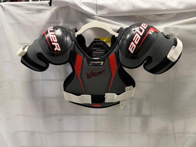Used Bauer LIL SPORT Junior Shoulder Pads SM 11490-S000278488