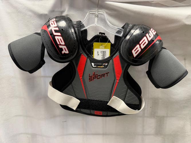 Used Bauer LIL SPORT Youth Shoulder Pads MD 11490-S000278473