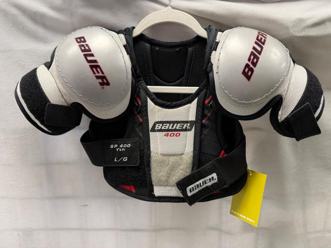Used Bauer BAUER 400 Youth Shoulder Pads LG 11490-S000278472