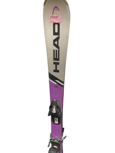 Used Head AMBITION PRO Boys DH Ski/Binding White 130 cm 11847-S000039734